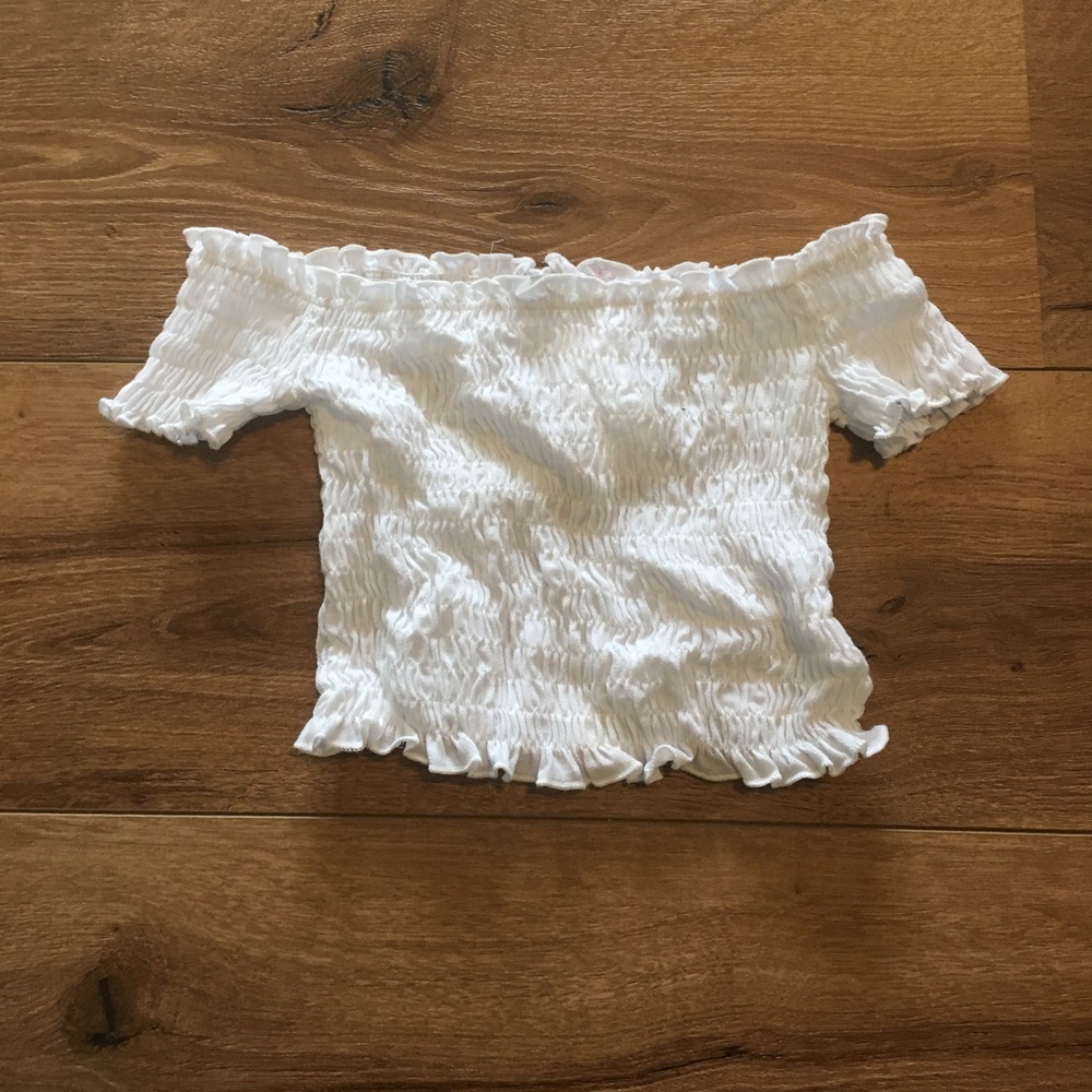 LF Off the Shoulder Crop Top